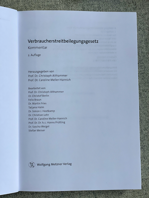 VSBG-Kommentar Weigel64