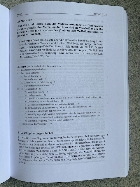 VSBG-Kommentar Weigel66